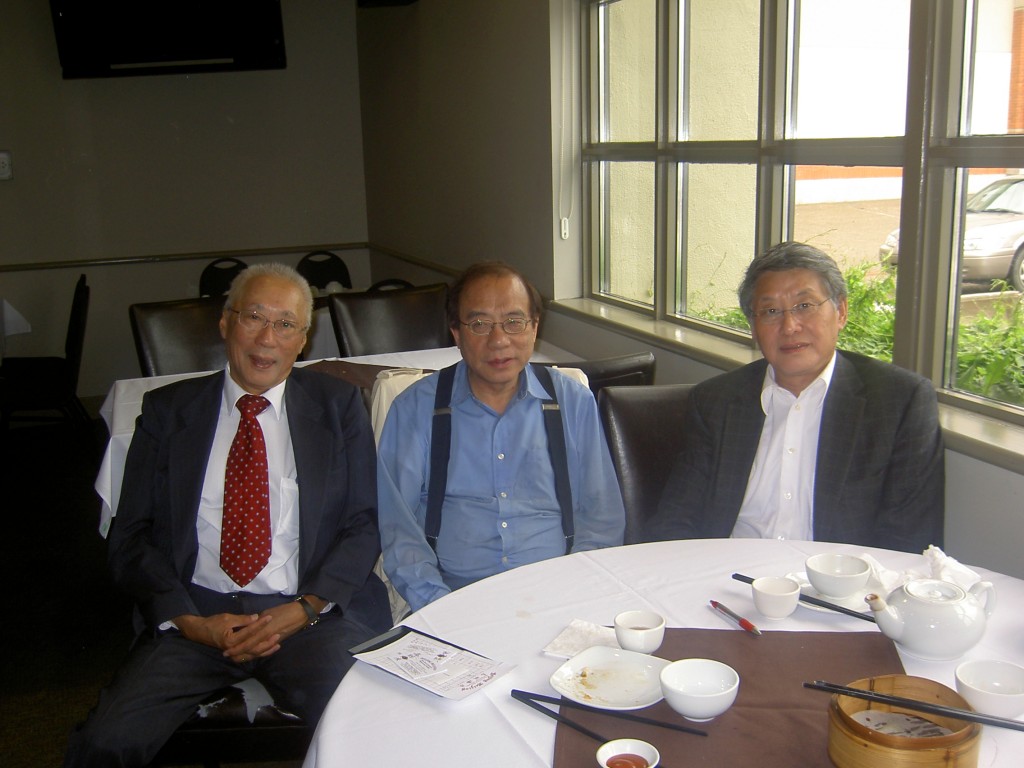 William Lai and Peter Lam reconnected